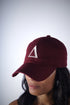 ∆ polo dad cap, crimson