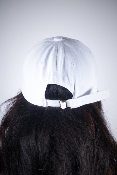 Deltas RUN polo dad cap, white