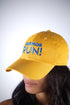 SGRhos RUN polo dad cap, gold