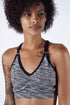 Day Dreamer jersey bra & knicker set, melange grey