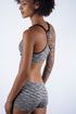 Day Dreamer jersey bra & knicker set, melange grey