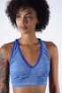 Nighttime Lover jersey bra & knicker set, blue