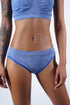 Nighttime Lover jersey bra & knicker set, blue