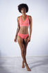Nighttime Lover jersey bra & knicker set, orange