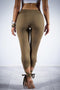 Total Eclipse dance capris, military green