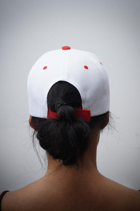 Made In 1913 cap, white/red