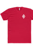 Branded Badge Diamond-K tee, red
