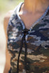 GI Jane shorts/top set