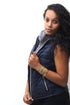 Free & Clear bomber vest, navy