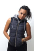 Free & Clear bomber vest, black