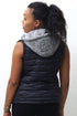 Free & Clear bomber vest, black