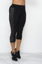 Silver lights capris