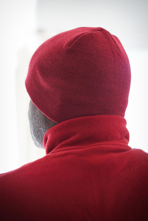 Diamond-K Klassic skullie beanie, krimson