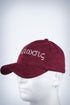 Nupes Only τελείωσις sport cap, krimson suede