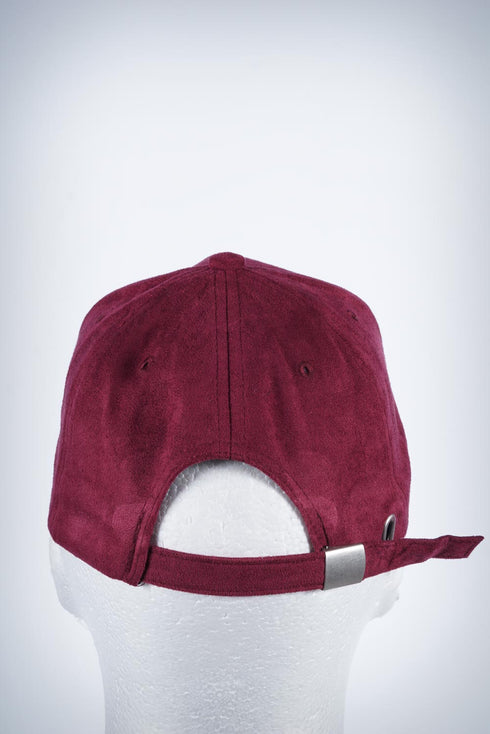 Nupes Only τελείωσις sport cap, krimson suede