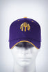 Monogrammed Sport ΩΨΦ cap, purple/gold