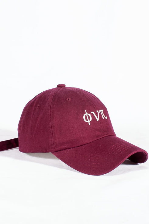 Nupes Only ϕνπ polo dad cap, krimson