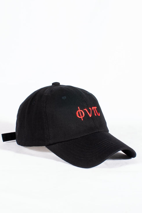 Nupes Only ϕνπ polo dad cap, black