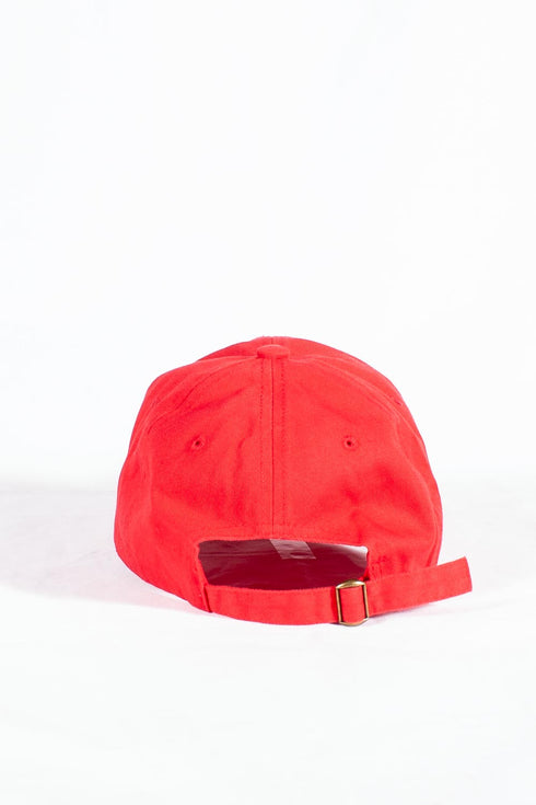 Nupes Only ϕνπ polo dad cap, red