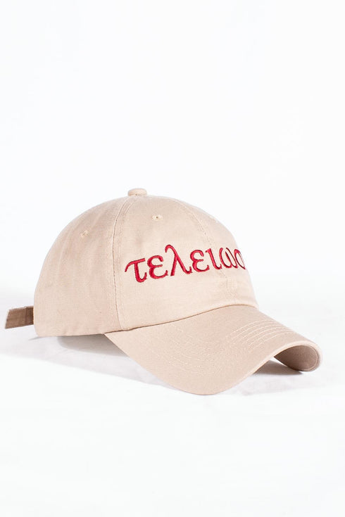 Nupes Only τελείωσις polo dad cap, kream