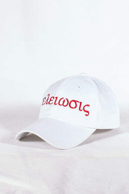 Nupes Only τελείωσις polo dad cap, white