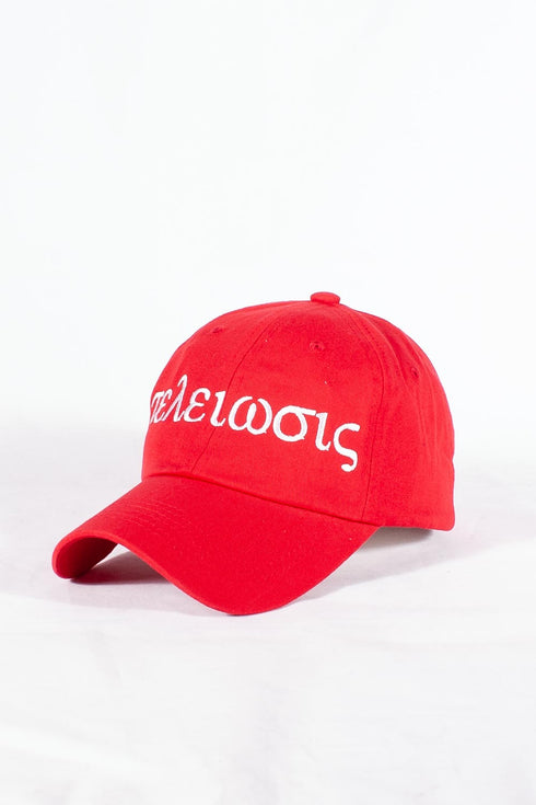 Nupes Only τελείωσις polo dad cap, red