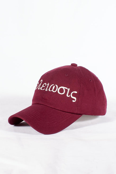 Nupes Only τελείωσις polo dad cap, krimson