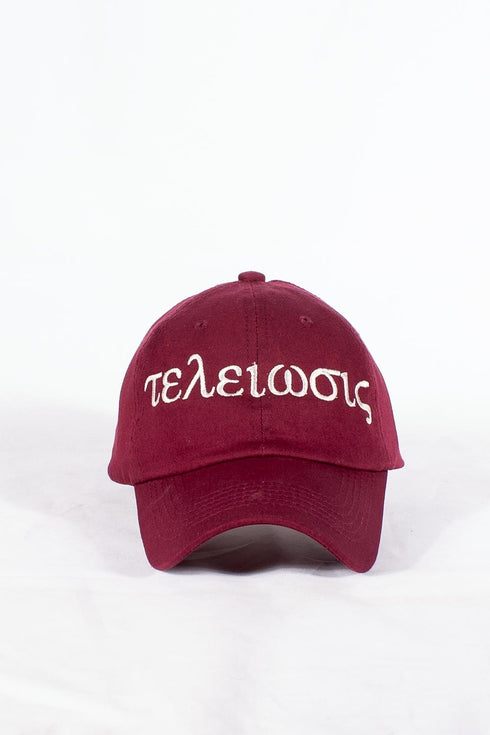 Nupes Only τελείωσις polo dad cap, krimson