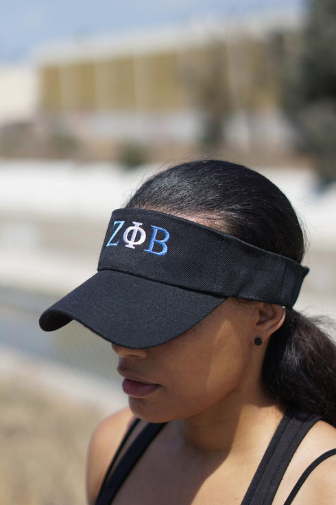 ΖΦΒ visor, black
