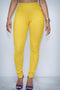 Goddess skinnies, gold