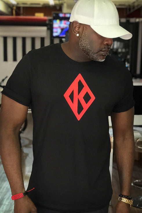 Mighty Nupe Diamond-K tee, black