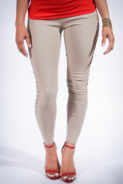 For My eX skinnies, cream
