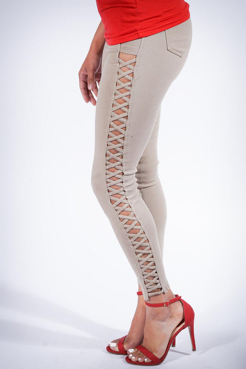 For My eX skinnies, cream