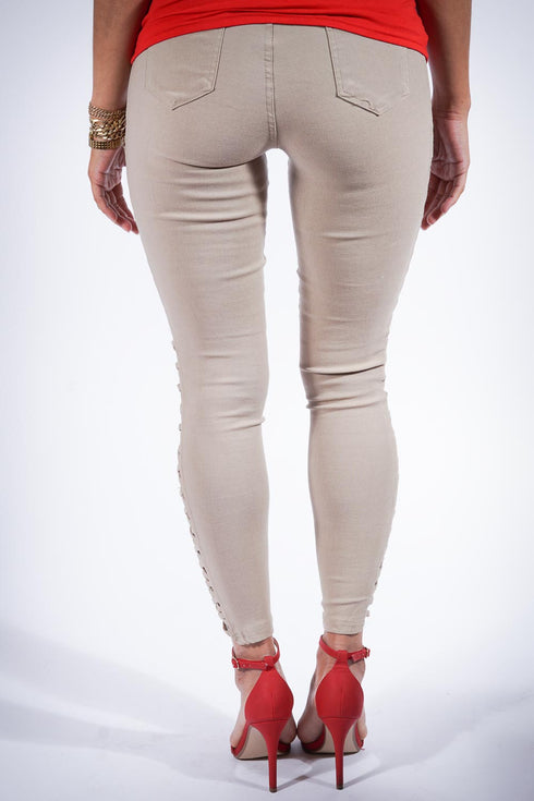 For My eX skinnies, cream
