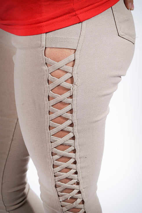 For My eX skinnies, cream