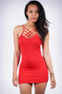 Show It Off dress, red