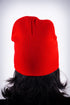 High Goals skullie beanie, red