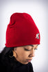 High Goals skullie beanie, crimson