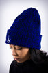 Peace Dove beanie, blue rock