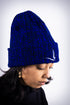 Peace Dove beanie, blue rock