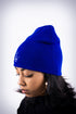 Peace Dove skullie beanie, blue