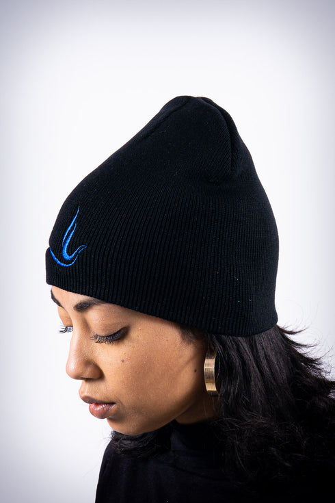 Peace Dove skullie beanie, black