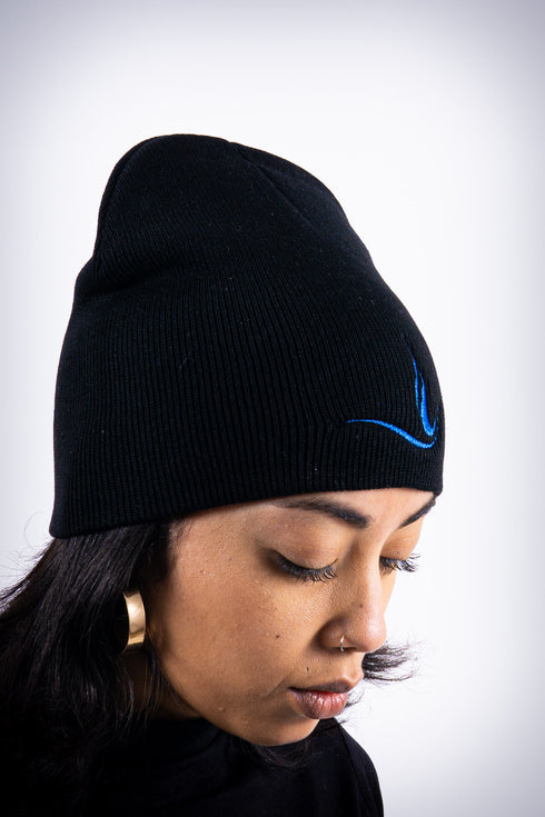 Peace Dove skullie beanie, black