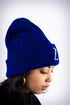Z for Zeta beanie, blue rock