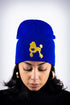 Poodles got Heart skullie beanie, blue