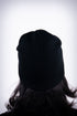 Poodles got Heart skullie beanie, black/blue