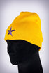 Star Dawg skullie beanie, gold