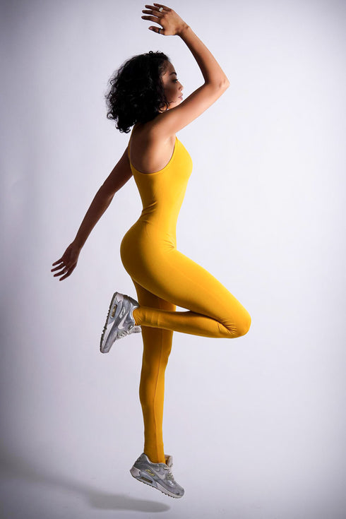 Insurgent SGRho unitard, gold