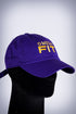 Omega FIT polo dad cap, purple