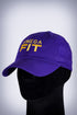 Omega FIT polo dad cap, purple